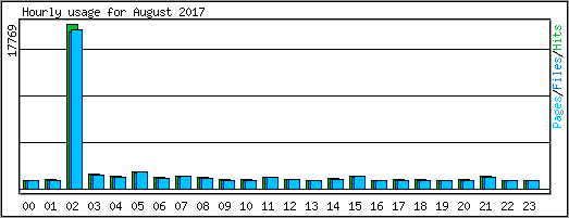 Hourly usage